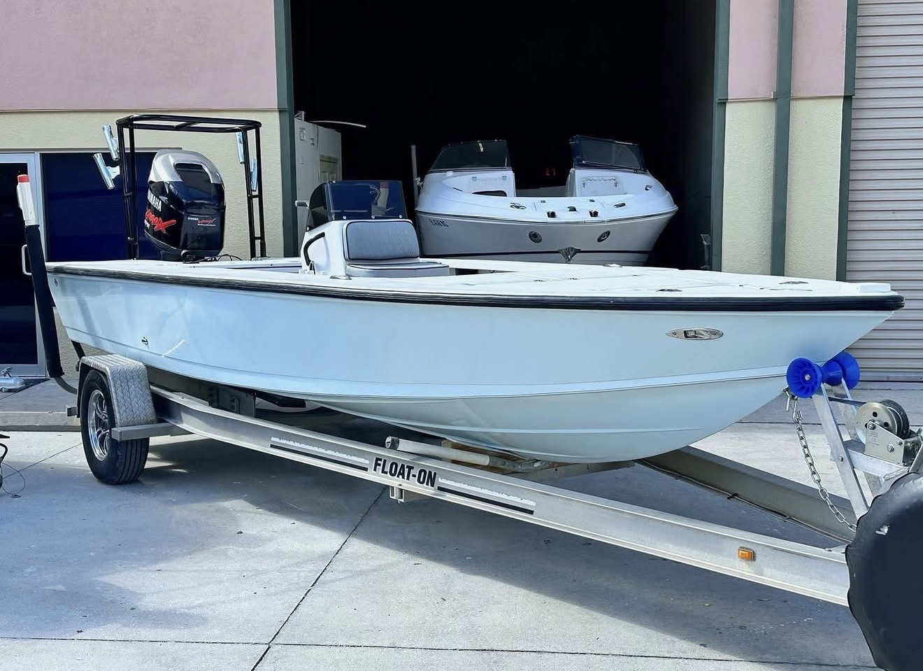 Completed boat project by GS Composites Marine Repairs