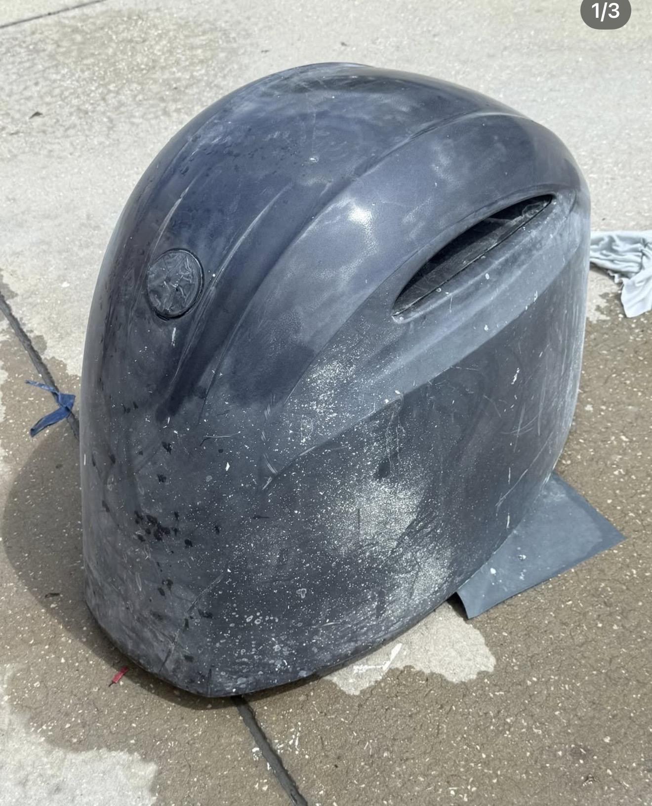 Yamaha cowling — refinished by GS Composites Marine Repairs